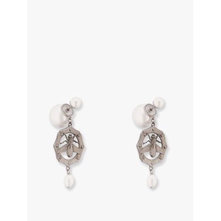 Dior tribales metal earrings