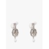 Dior tribales metal earrings