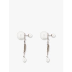 Dior tribales metal earrings