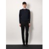 Wool sweater with ff metal logo