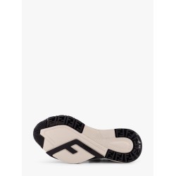 Fendi flow leather sneakers with ff motif