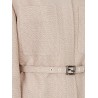 Ff diagonal 3d wool blazer