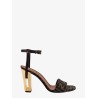 Delfina FF fabric sandals