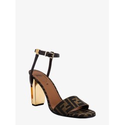 Delfina FF fabric sandals