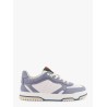 Re-web leather sneakers