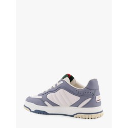 Re-web leather sneakers