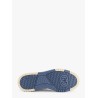 Re-web leather sneakers