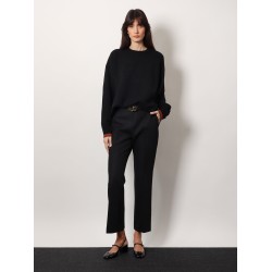 Oversize wool and cashmere sweater