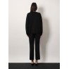 Oversize wool and cashmere sweater