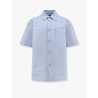 Gg jacquard oversize cotton shirt