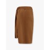 Tequila linen and silk twill pencil skirt