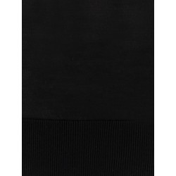 Knitted polo shirt with ribbed profiles
