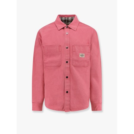 Denim jacket with logo