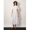 Agoraio cotton chemisier dress