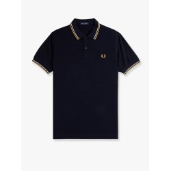 Classic polo shirt with logo embroidery