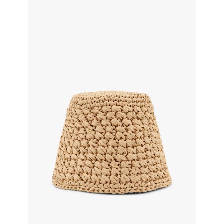 Jasmine rafia cloche hat