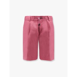 Linen bermuda shorts