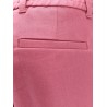 Linen bermuda shorts
