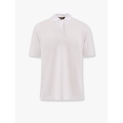 Linen polo shirt