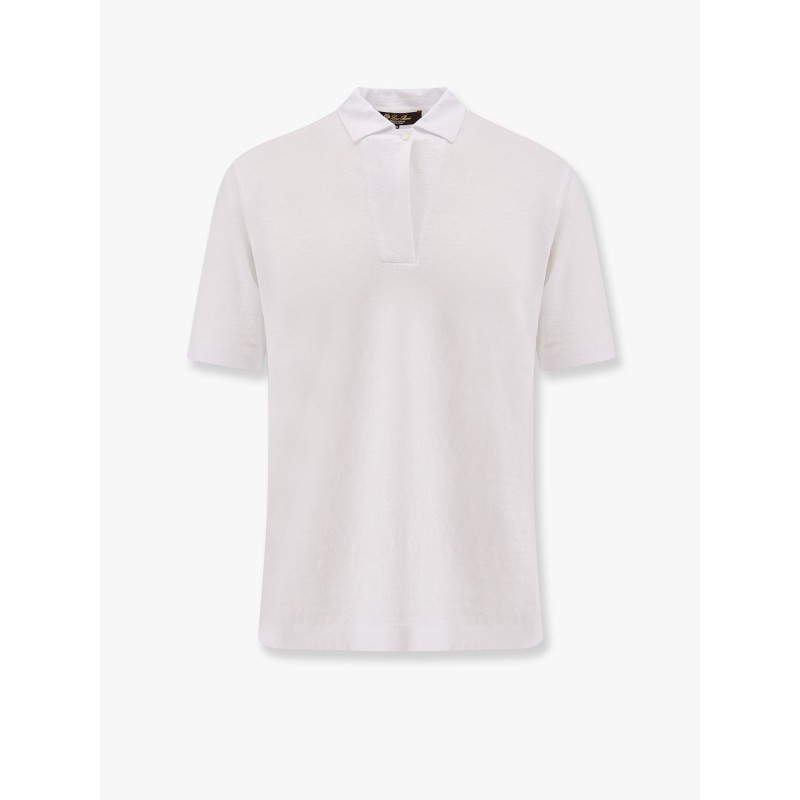 Linen polo shirt