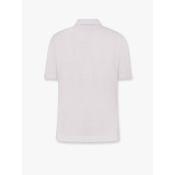 Linen polo shirt