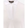 Linen polo shirt