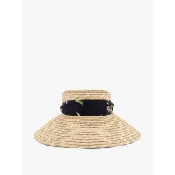 Madeleine rafia hat