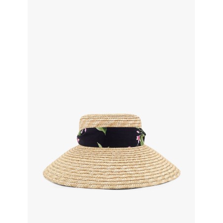 Madeleine rafia hat