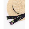 Madeleine rafia hat