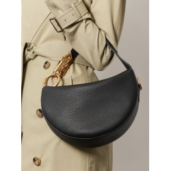 Knight arc leather shoulder bag