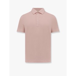 Piquet cotton polo shirt