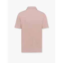 Piquet cotton polo shirt