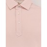 Piquet cotton polo shirt