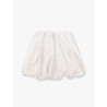 Cotton popeline cadric miniskirt