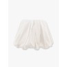 Cotton popeline cadric miniskirt