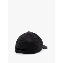 Cotton baseball hat with logo on the front