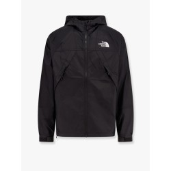 Nylon jacket with logo on the front and on the back