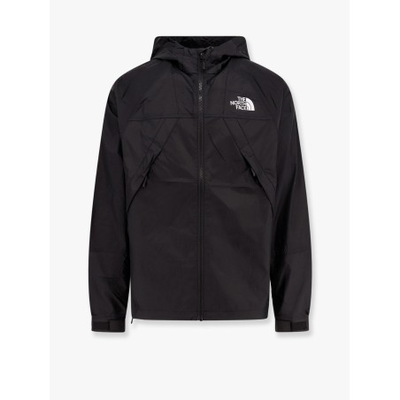 Nylon jacket with logo on the front and on the back