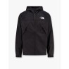 Nylon jacket with logo on the front and on the back
