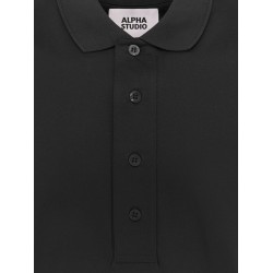 Cotton jersey polo shirt