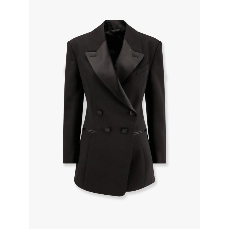 Tuxedo balzer with satin lapel
