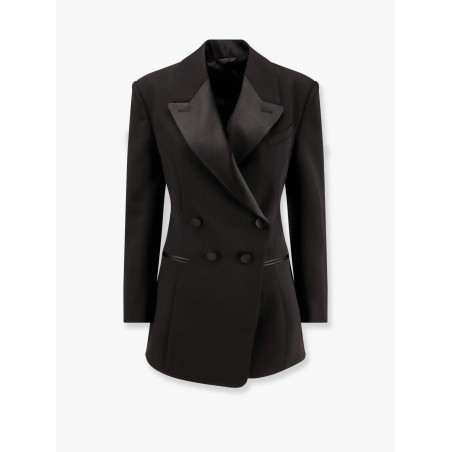 Tuxedo balzer with satin lapel