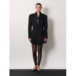 Tuxedo balzer with satin lapel