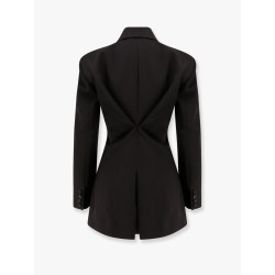 Tuxedo balzer with satin lapel