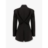 Tuxedo balzer with satin lapel