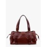 Kerala 25 leather handbag with maxi hook on the front