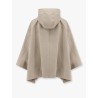 Water-resistant bonded cotton poplin hooded jacket with heat-bonded seams