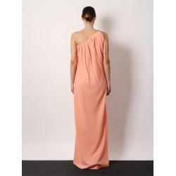 Pontida long dress with metal detail