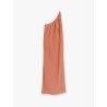 Pontida long dress with metal detail