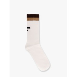 Ribbed cotton socks